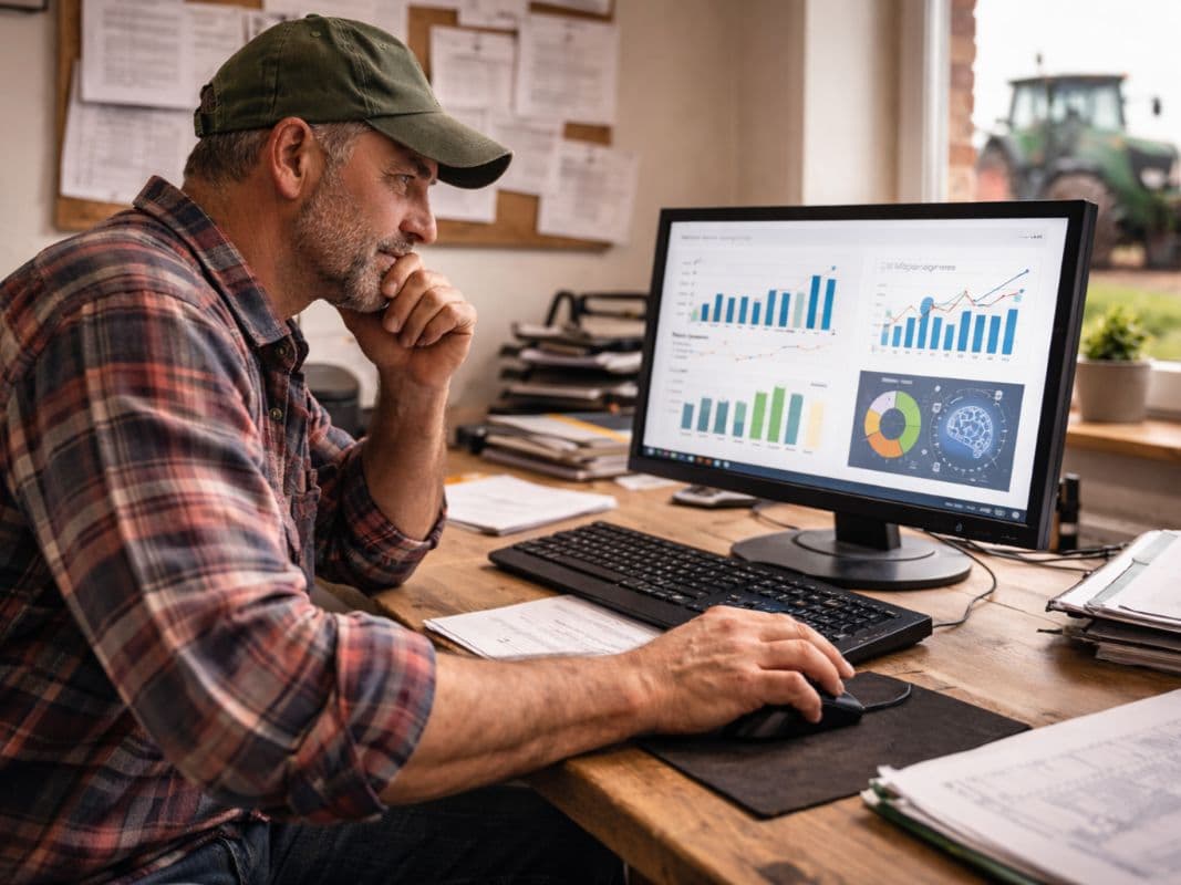 Bauernhof und Betriebsdaten: Wie KI aus landwirtschaftlichen Zahlen wertvolles Wissen macht